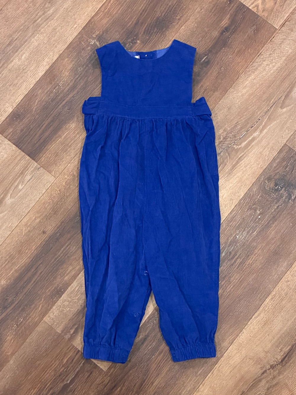Stellybelly Blue Corduroy Jumpsuit Bottoms Pants Overalls Fall Winter Outfit 3T